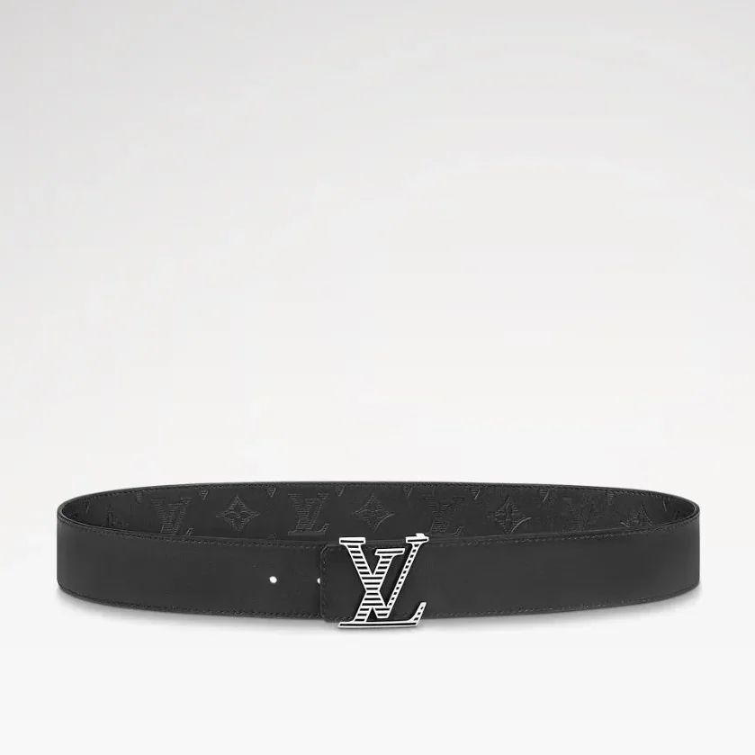 Louis Vuitton LV Shadow Reversible Belt Black Louis Vuitton LV Shadow Reversible Belt Black