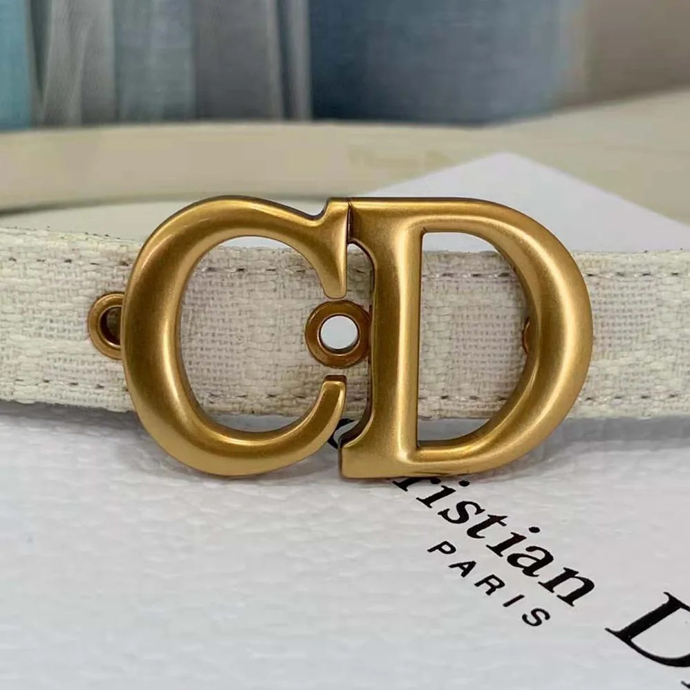 Dior Saddle Belt White Dior Oblique Jacquard for Women Dior Saddle Belt White Dior Oblique Jacquard for Women