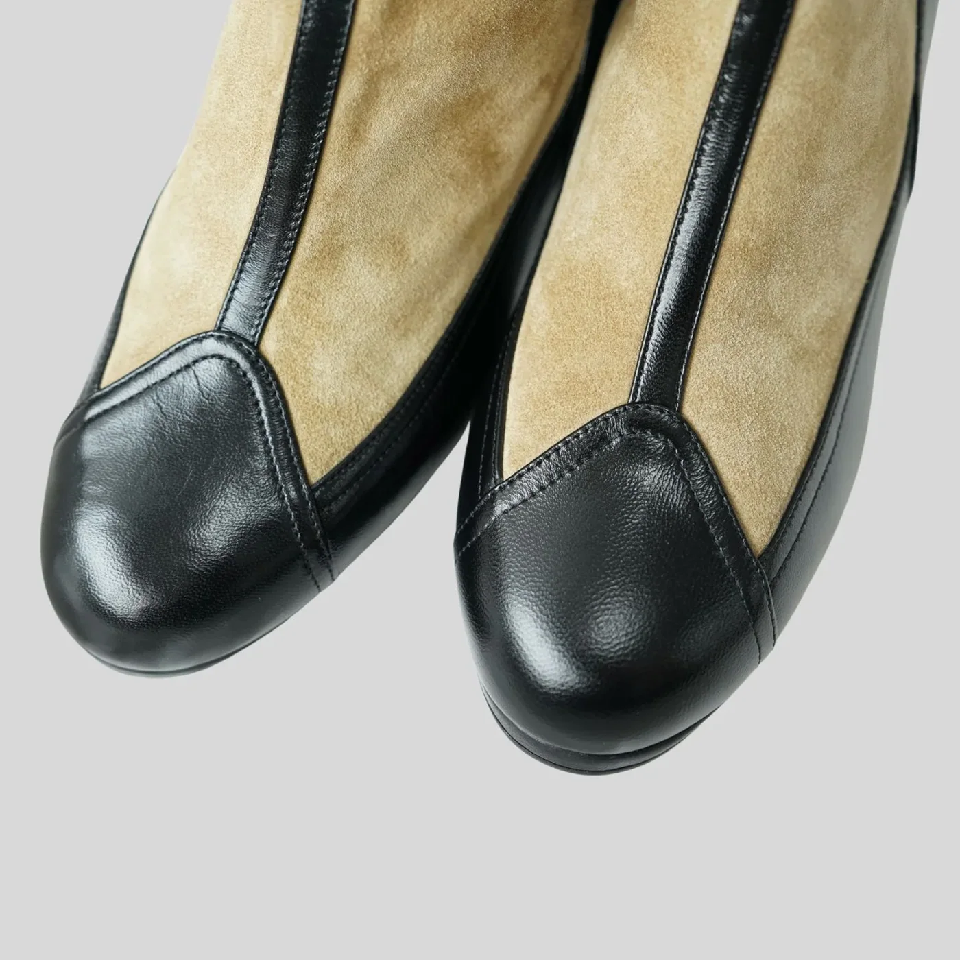 Chanel High End Handicraft Knee Boots Camel