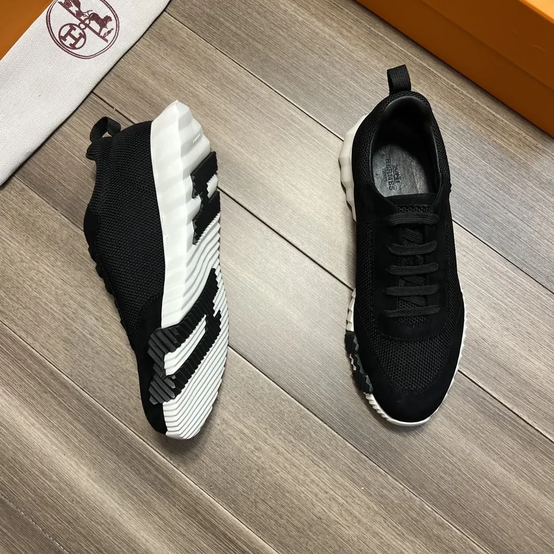 Hermes Bouncing Sneakers Black Hermes Bouncing Sneakers Black