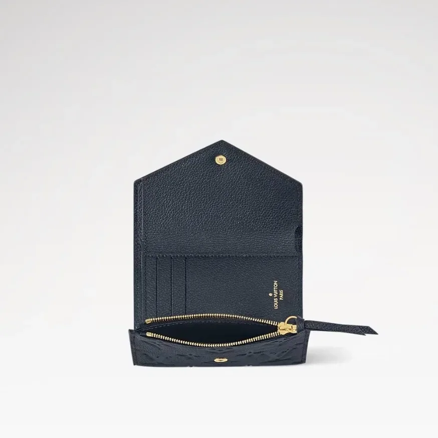 Louis Vuitton Victorine Wallet Navy /