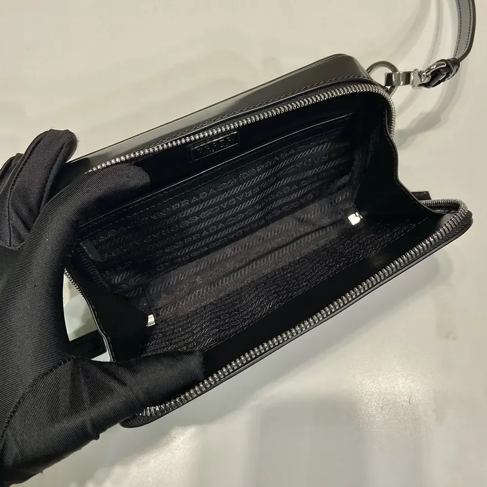 Prada Brique Brushed Leather Bag for Men Prada Brique Brushed Leather Bag for Men