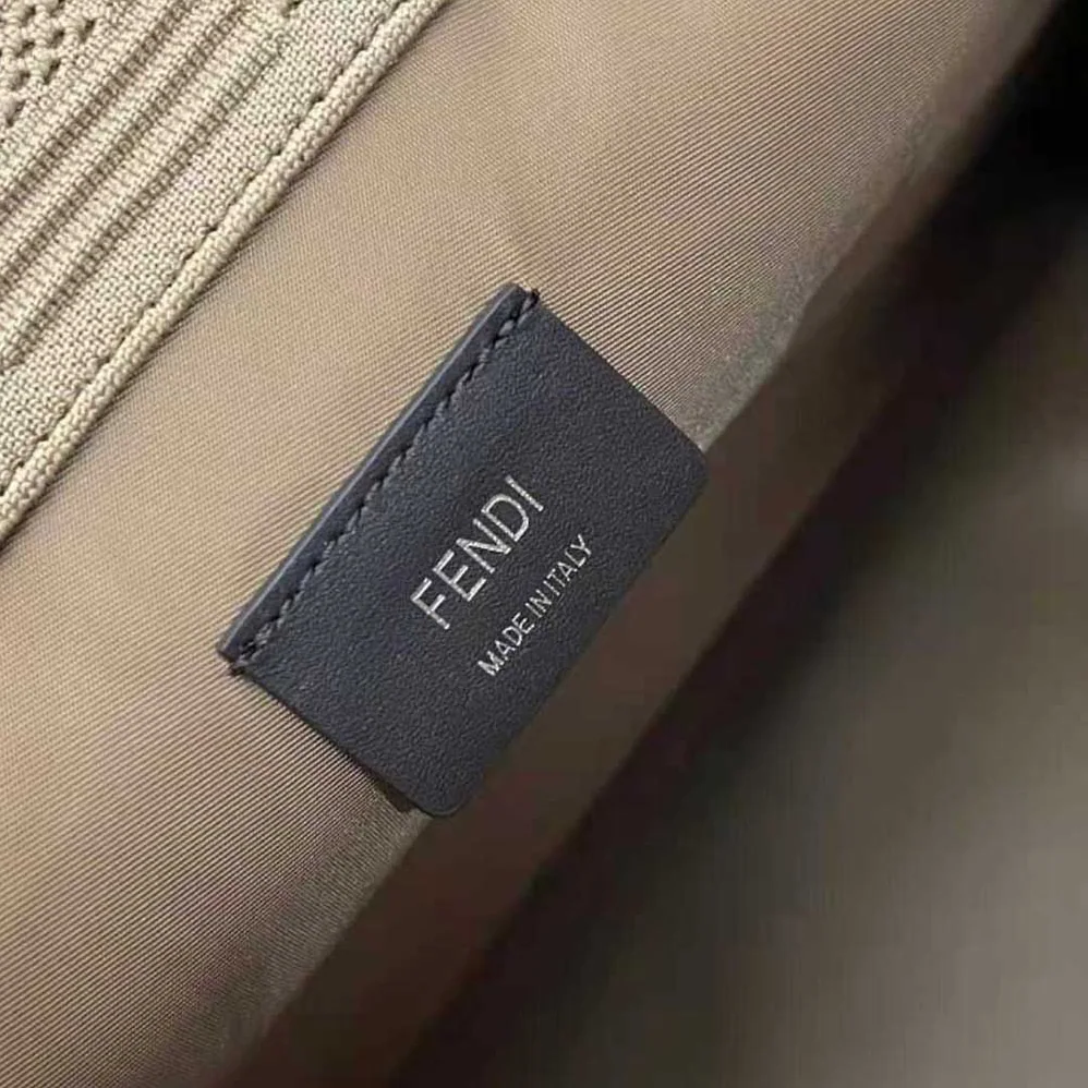 Fendi Sunshine Medium FF Fabric Shopper for Women in Sandy Fendi Sunshine Medium FF Fabric Shopper for Women in Sandy