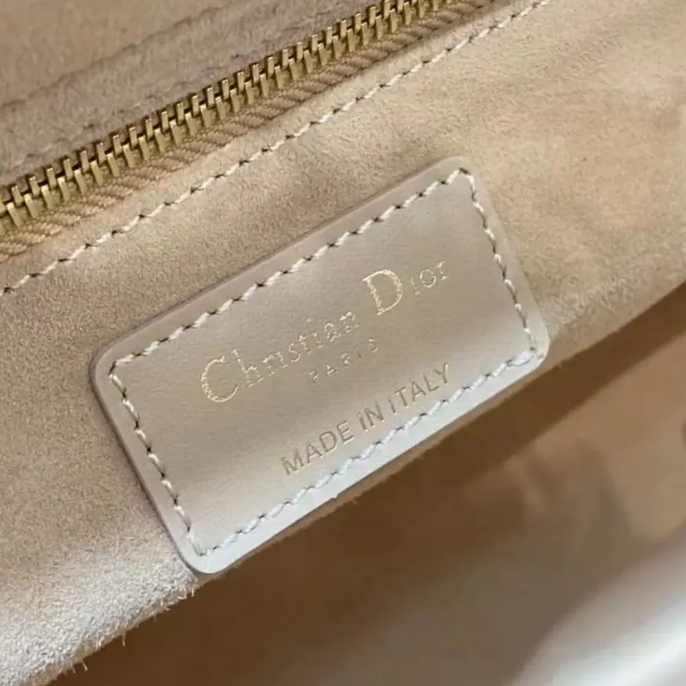 Dior Small Lady Bag Calfskin Embroidered with Multicolor Small Flowers for Women Dior Small Lady Bag Calfskin Embroidered with Multicolor Small Flowers for Women