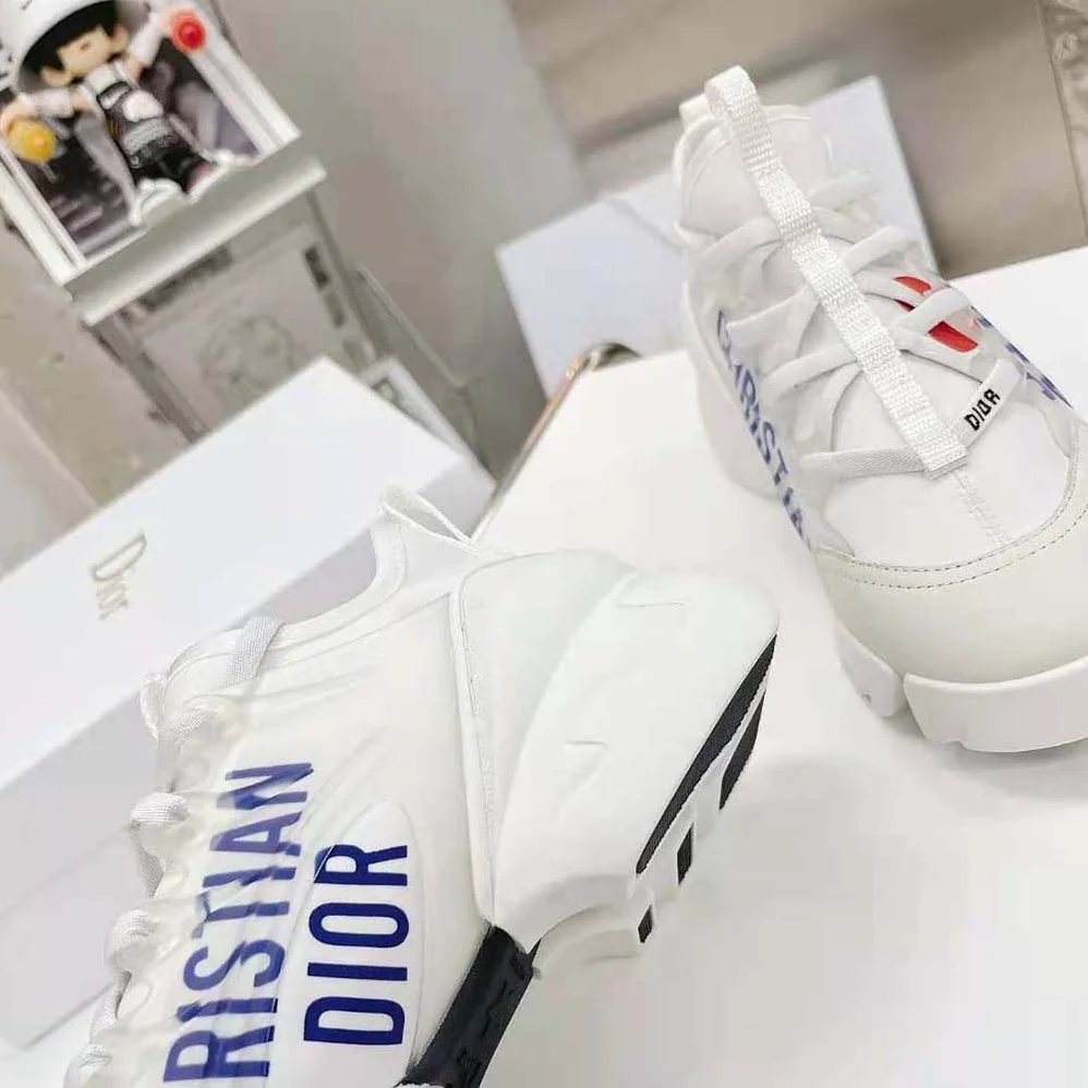 Dior D-connect Sneaker White J Adior Paris Technical Fabric for Women