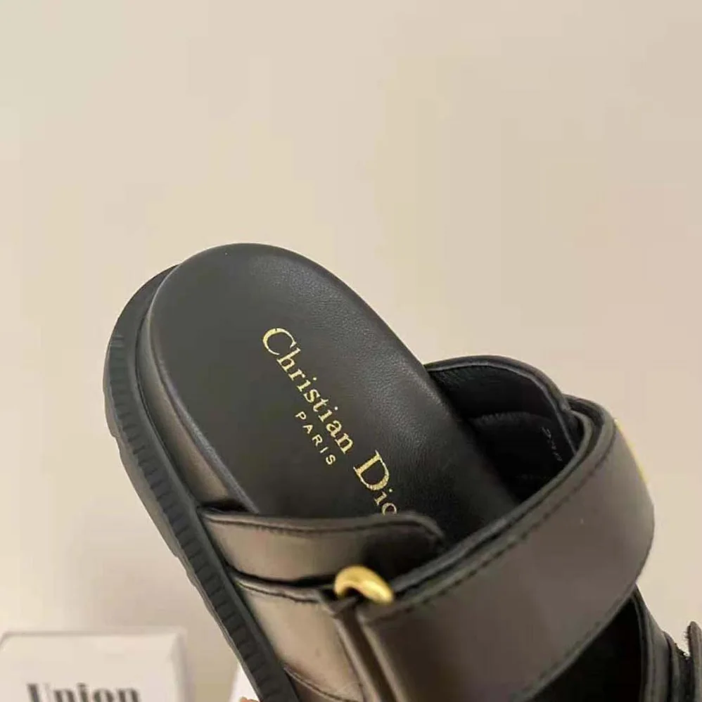 Dior DiorAct Slide Black Lambskin for Women Dior DiorAct Slide Black Lambskin for Women