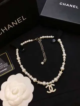 Chanel Diamond Double C Pentagram Necklace Gold Chanel Diamond Double C Pentagram Necklace Gold