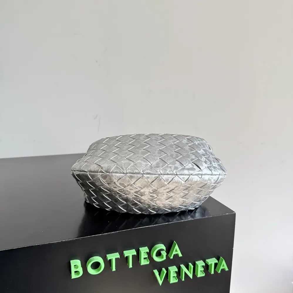 Bottega Veneta Mini Jodie for Women in Silver Bottega Veneta Mini Jodie for Women in Silver