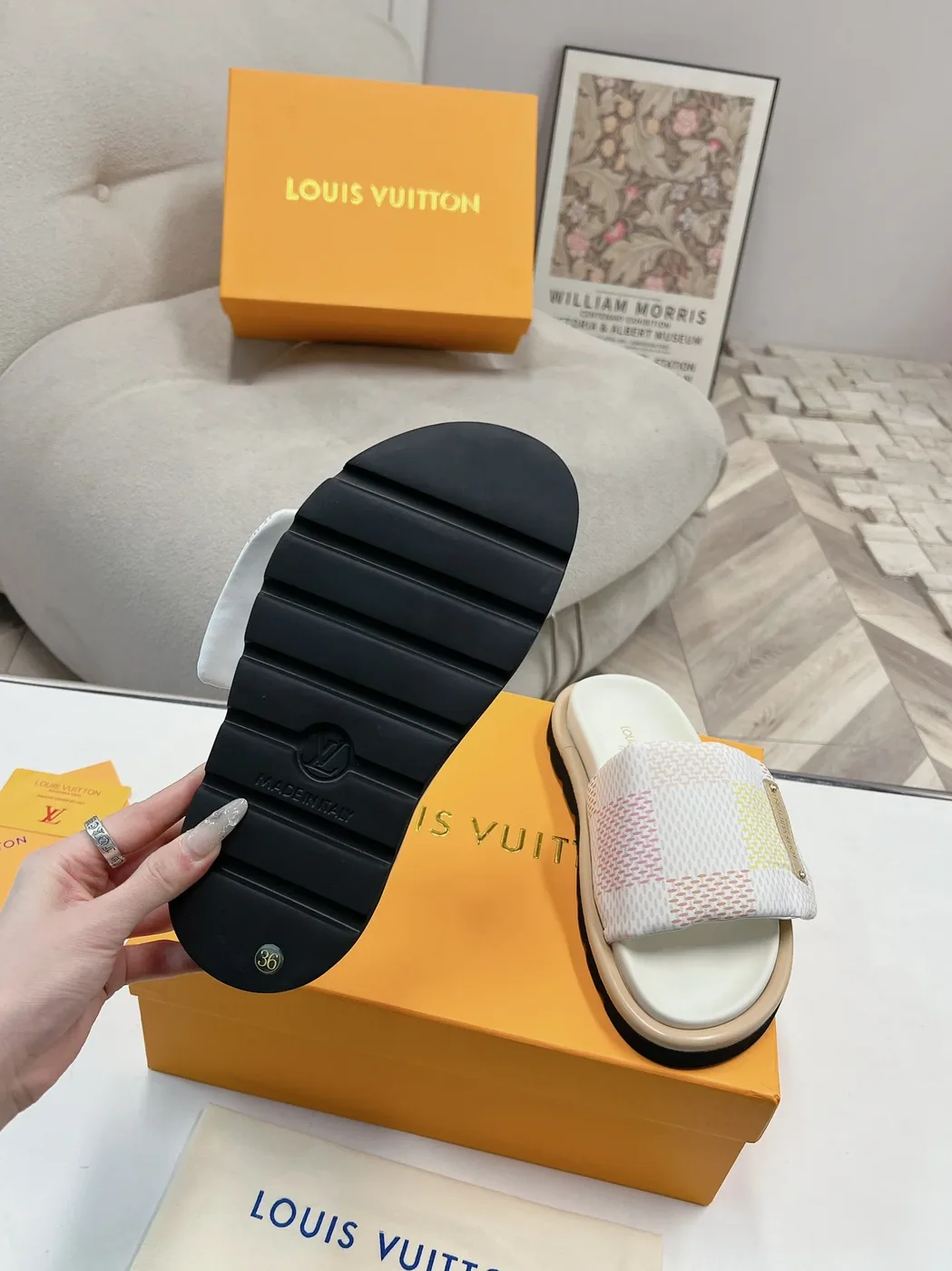 Louis Vuitton Pool Pillow Flat Comfort Mule Multicolor Louis Vuitton Pool Pillow Flat Comfort Mule Multicolor