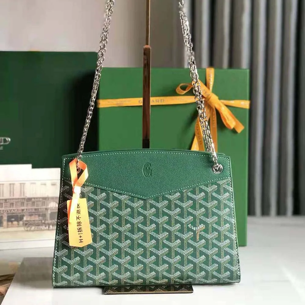 Goyard Rouette Structuré Pm Bag for Women in Green