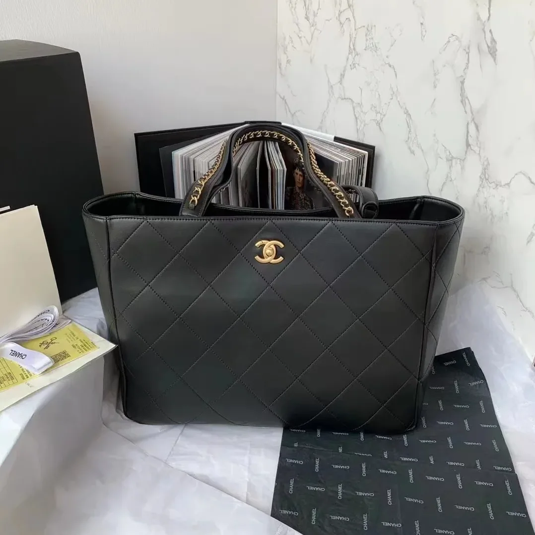 Chanel Shopping Bag Black