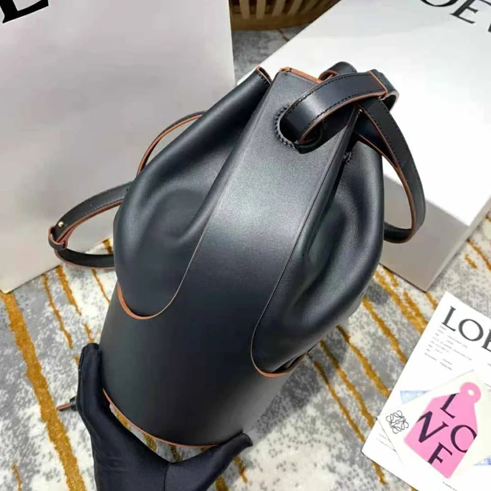 Loewe Balloon Bag in Nappa Calfskin for Women in Black