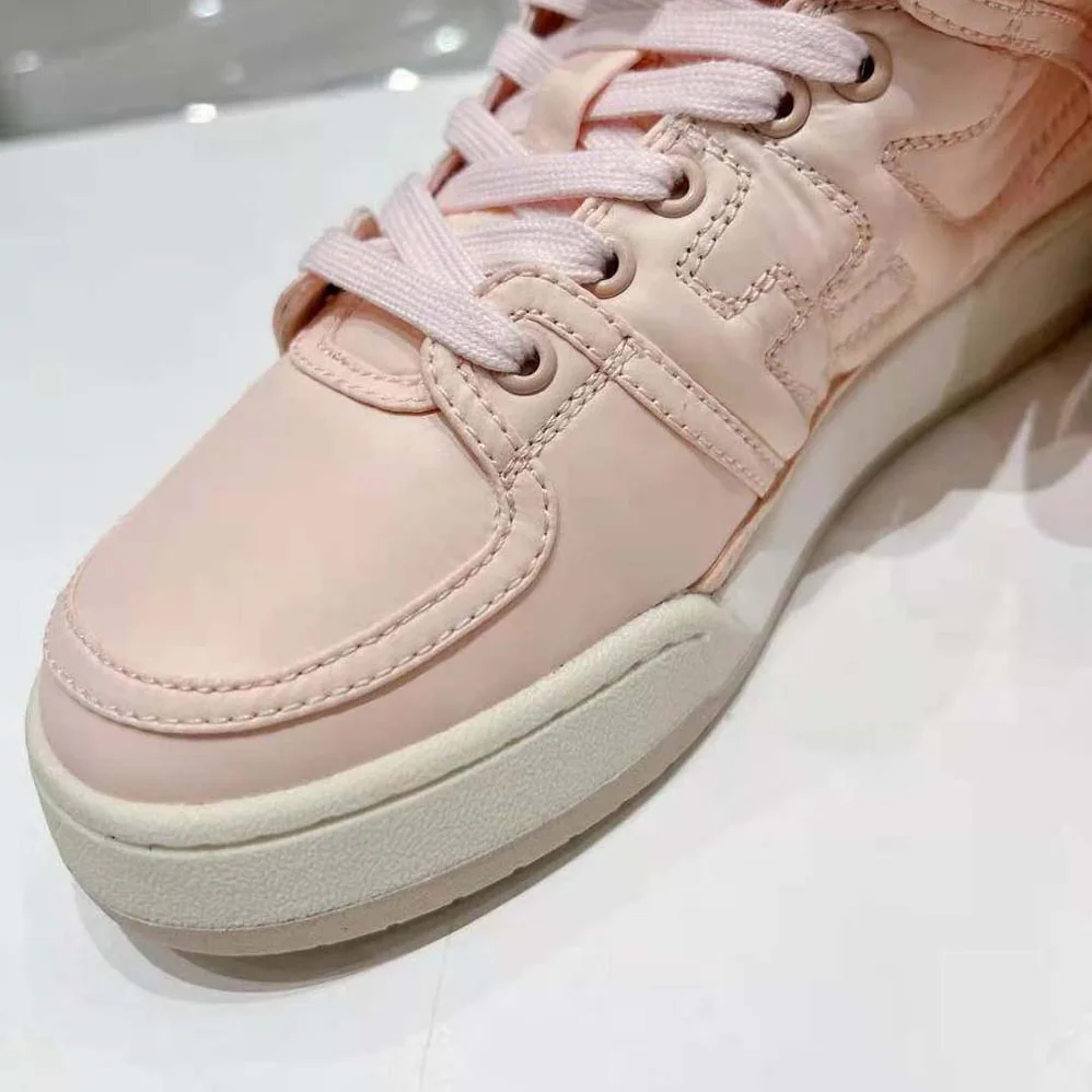 Fendi Match Pink Nylon High for Unisex in Tops Fendi Match Pink Nylon High for Unisex in Tops