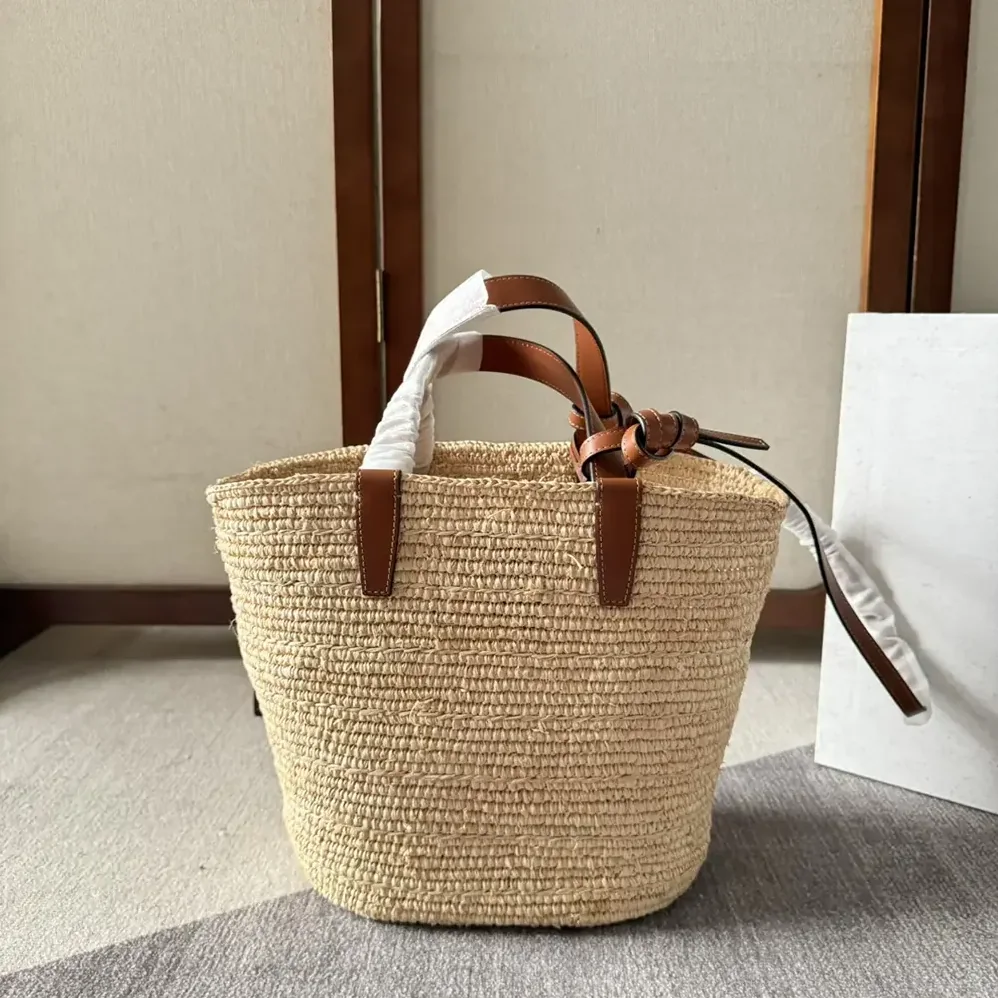 Celine Teen Supple Celine Classic Panier in Raffia and Calfskin for Women in Tan Celine Teen Supple Celine Classic Panier in Raffia and Calfskin for Women in Tan