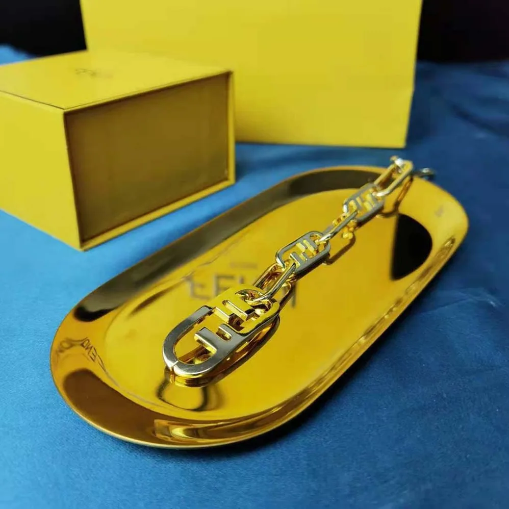 Fendi Olock Bracelet Gold for Women in Colored Fendi Olock Bracelet Gold for Women in Colored