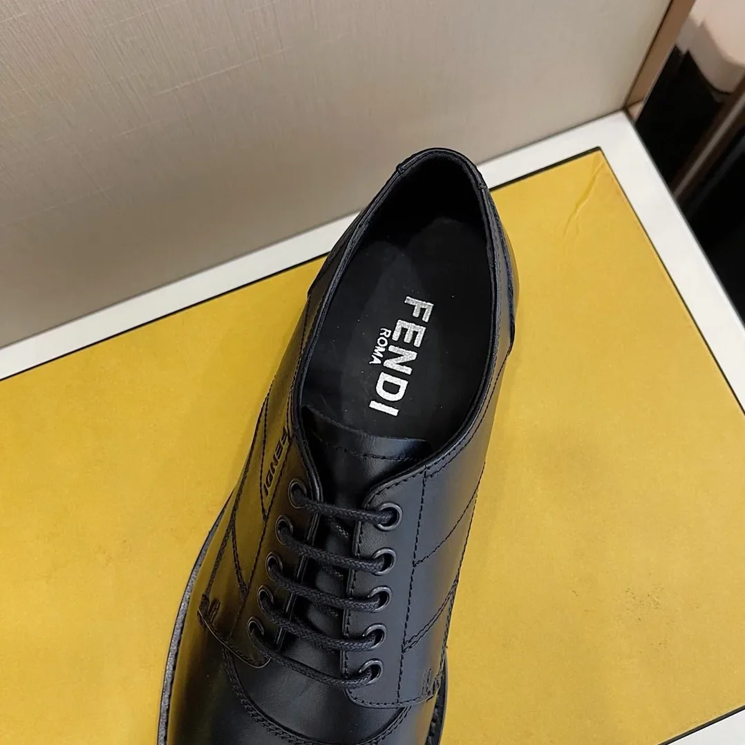 Fendi Force Matte Black Shoes