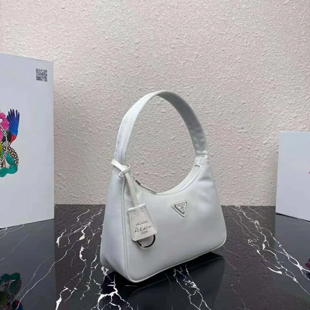 Prada Re-Nylon Re-Edition 2000 Mini-Bag for Women in White