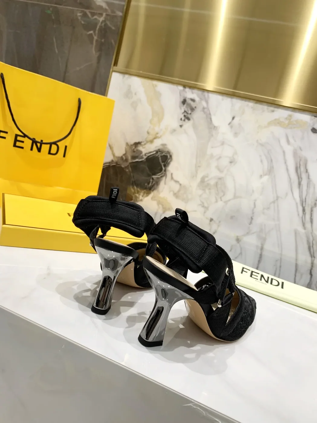 Fendi Colibri Micromesh Black FF Fendi Colibri Micromesh Black FF