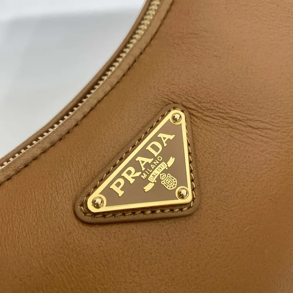 Prada Arqué Small Shearling Shoulder Bag for Women Prada Arqué Small Shearling Shoulder Bag for Women