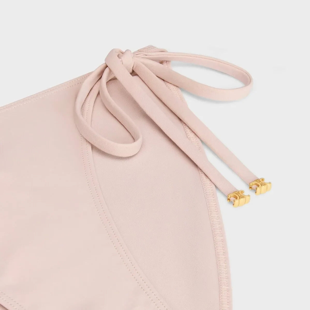 Celine Triomphe Triangle Bikini Light Pink Celine Triomphe Triangle Bikini Light Pink