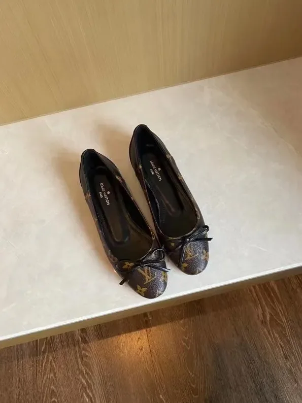 Louis Vuitton Joy Ballerina Brown And Black for Women
