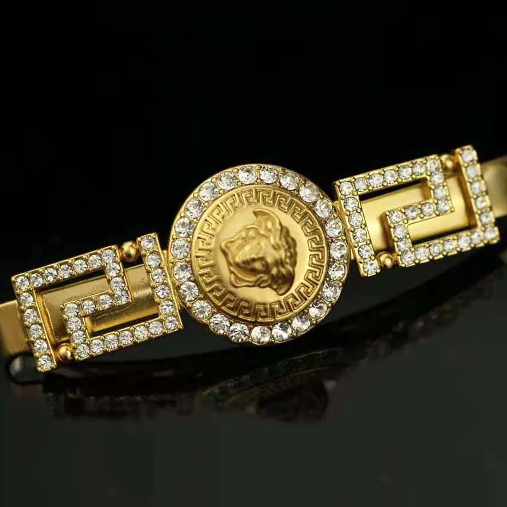 Versace Greca Hair Pin for Women
