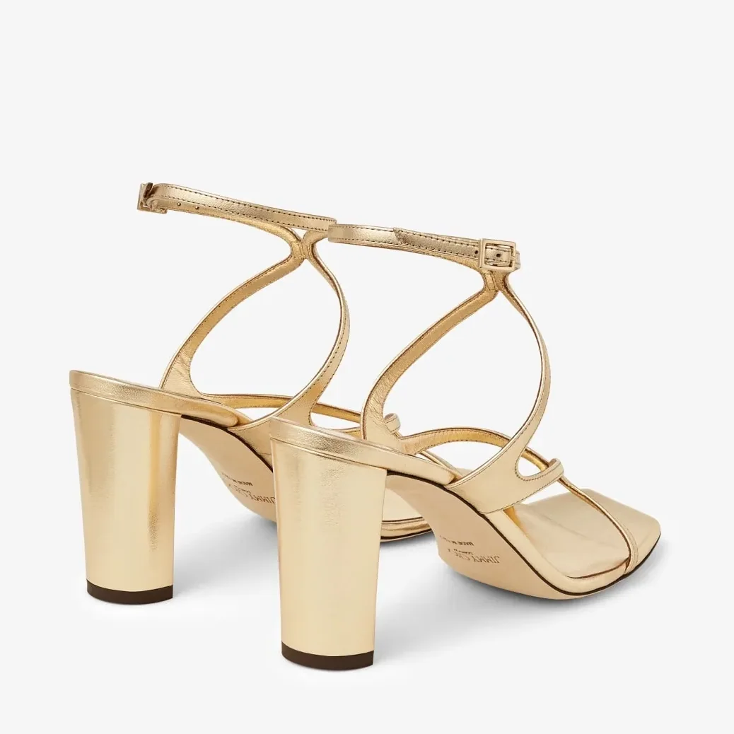 Jimmy Choo Azie 85 Gold AZIE85MNA Jimmy Choo Azie 85 Gold AZIE85MNA