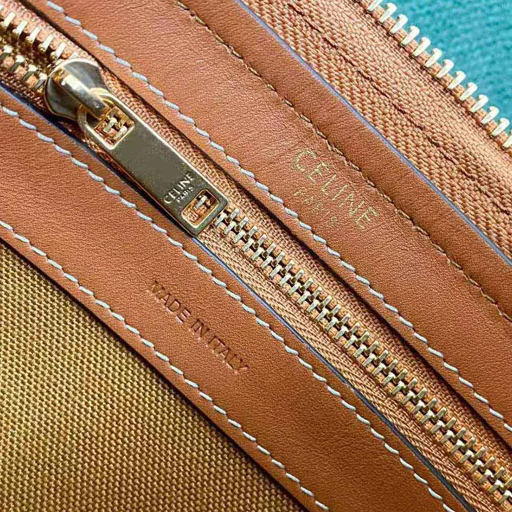 Celine Boston Bag in Triomphe Canvas for Women in Brown Celine Boston Bag in Triomphe Canvas for Women in Brown