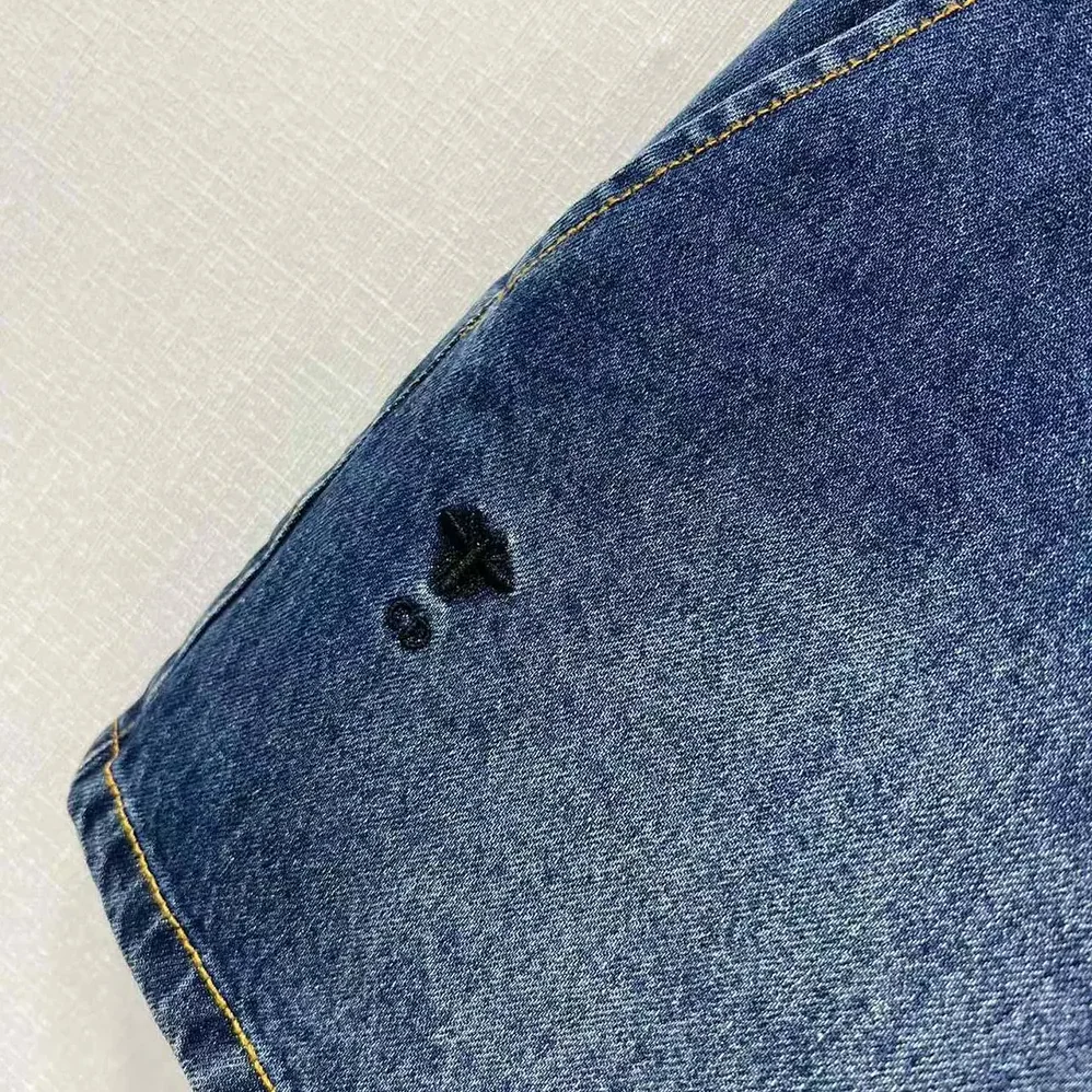 Dior Shorts Blue Stonewashed Cotton Denim for Women