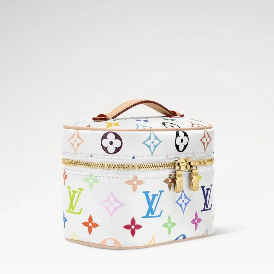 Louis Vuitton LV x TM Nice Nano Handbag in Multicolored Gold Hardware