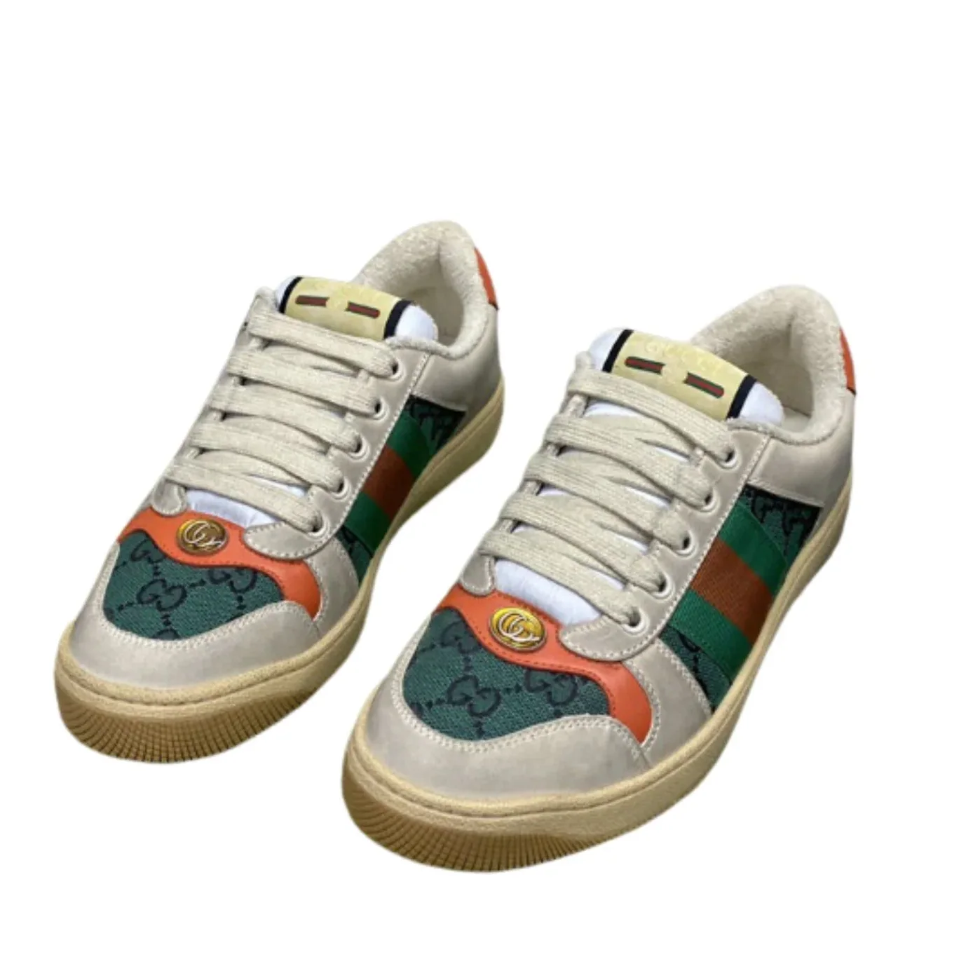 Gucci Screener Sneaker Beige Gucci Screener Sneaker Beige