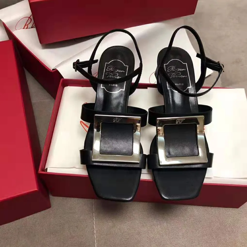 Roger Vivier Bikiviv' Sandals for Women in Black