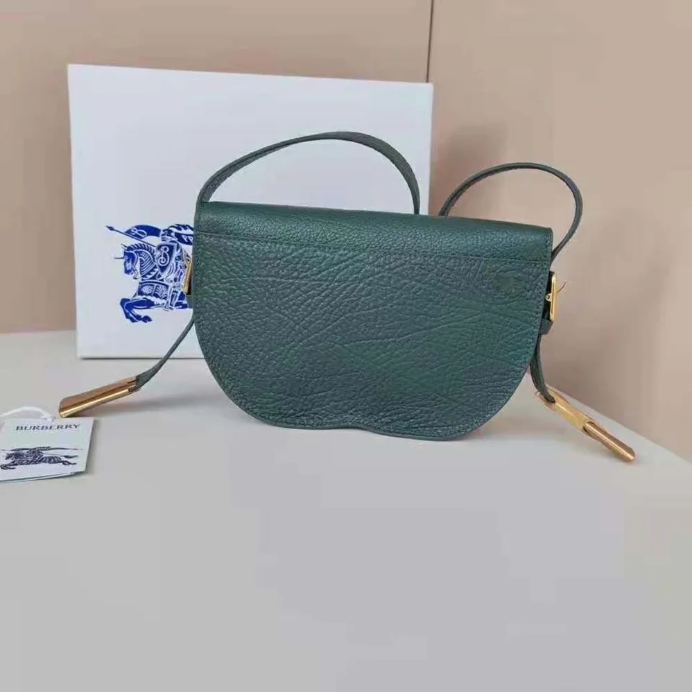 Burberry Chess Satchel for Women in Dark Green Burberry Chess Satchel for Women in Dark Green