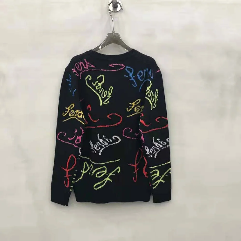 Fendi Sweater with Crew Neck and Long Sleeves for Women
