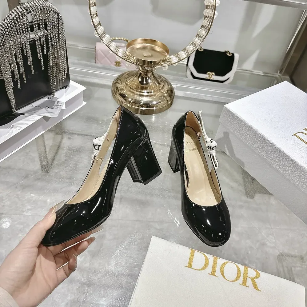 Dior J'Adior Pump Black Patent Calfskin for Women