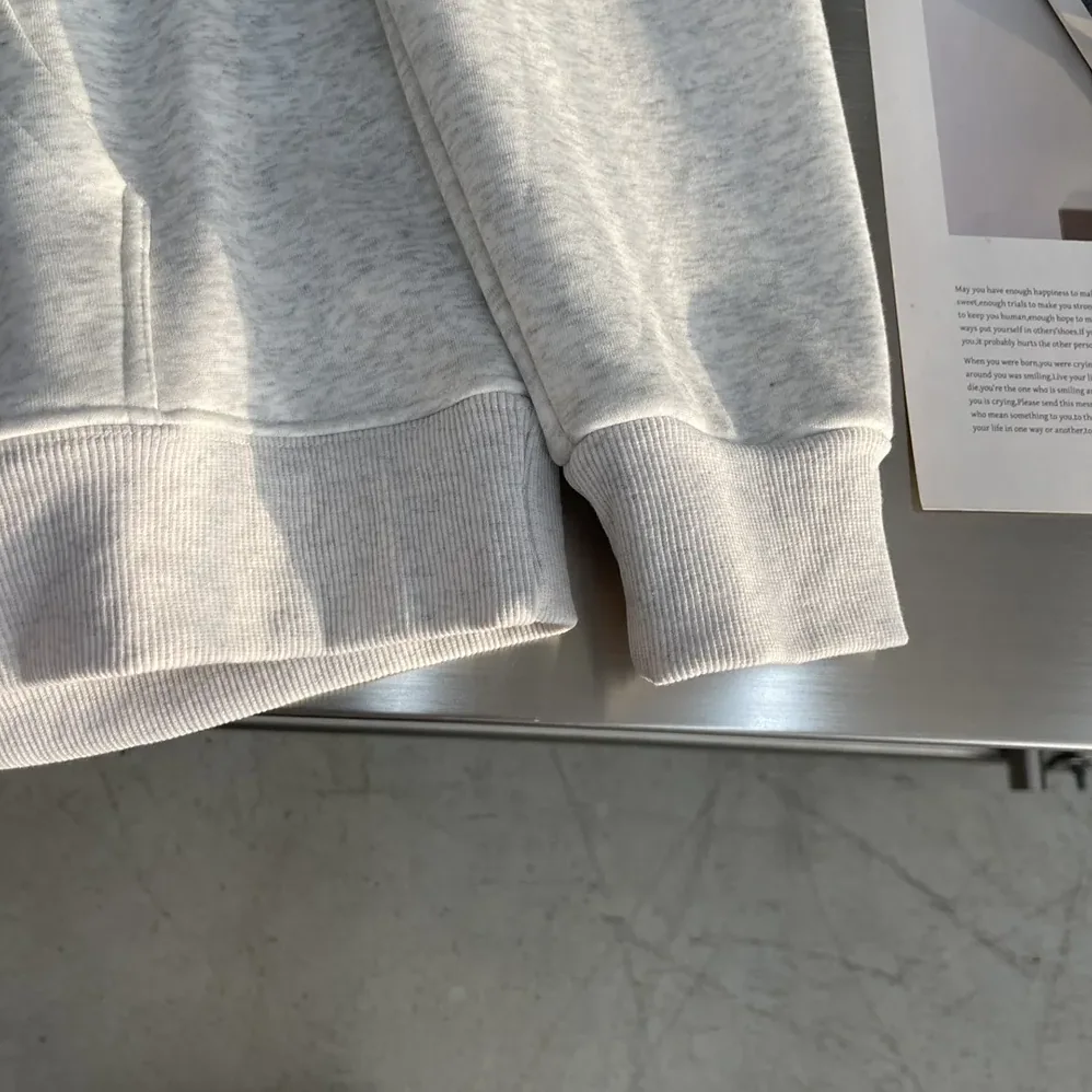 Celine Loose Hoodie in Cotton Fleece for Men in White