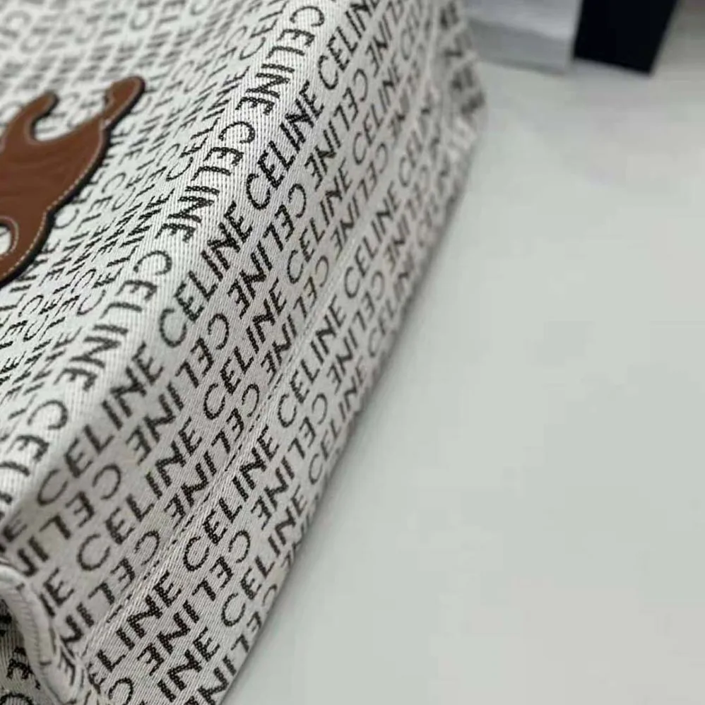 Celine Large Cabas Thais in Textile with Celine All for Women in over Celine Large Cabas Thais in Textile with Celine All for Women in over
