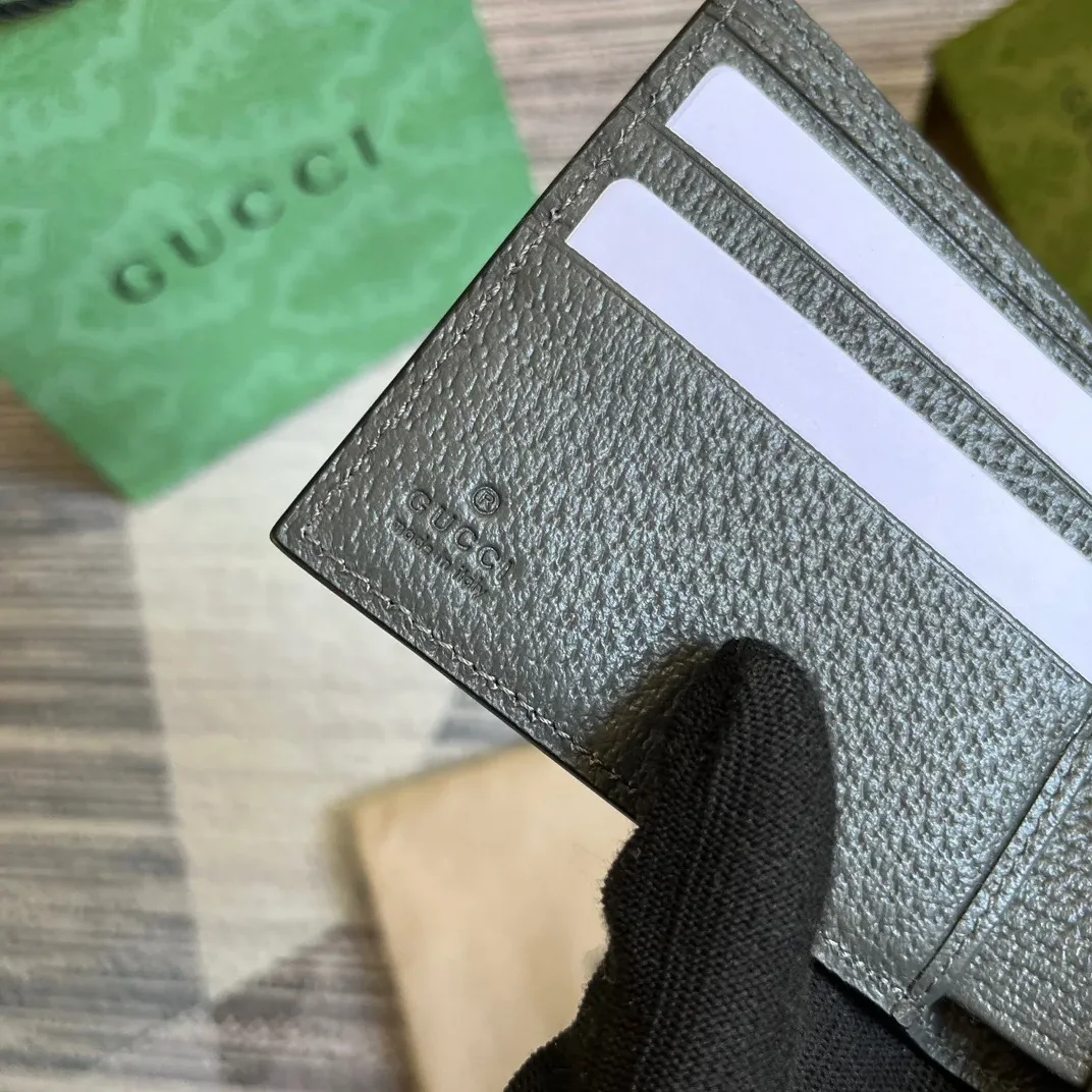 Gucci Ophidia Wallet Supreme Canvas Grey / Gucci Ophidia Wallet Supreme Canvas Grey /