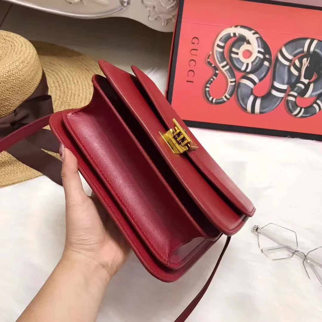 Celine Medium Classic Bag in Box Calfskin Leather in Maroon Celine Medium Classic Bag in Box Calfskin Leather in Maroon