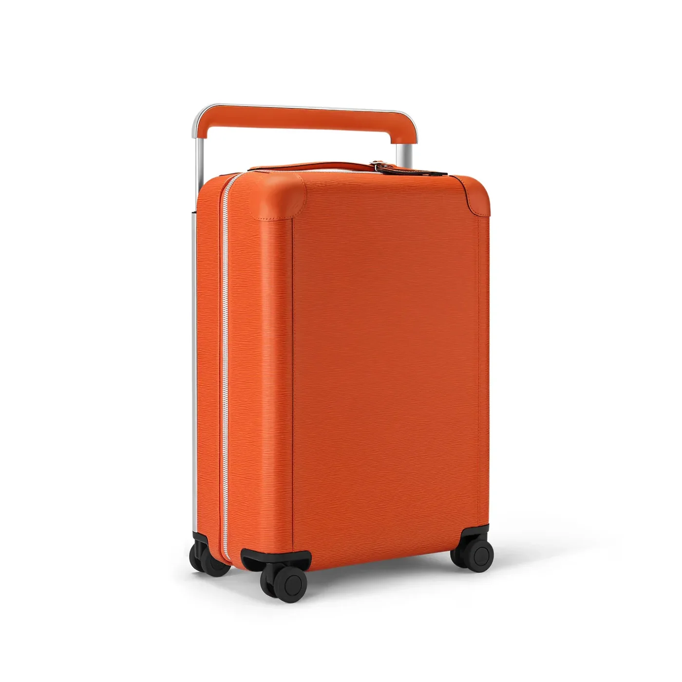 Louis Vuitton Horizon 55 Suitcase in Orange Silver Hardware