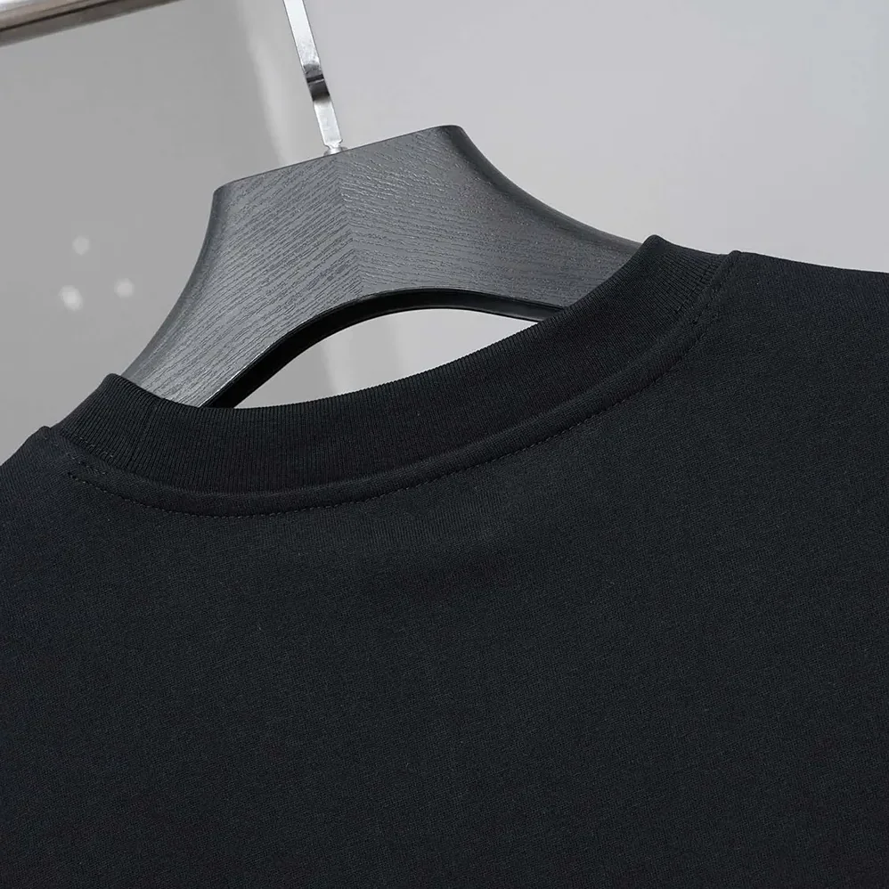 Balenciaga Sacré Coeur Oversized T-Shirt in Black Dry Jersey for Women Balenciaga Sacré Coeur Oversized T-Shirt in Black Dry Jersey for Women