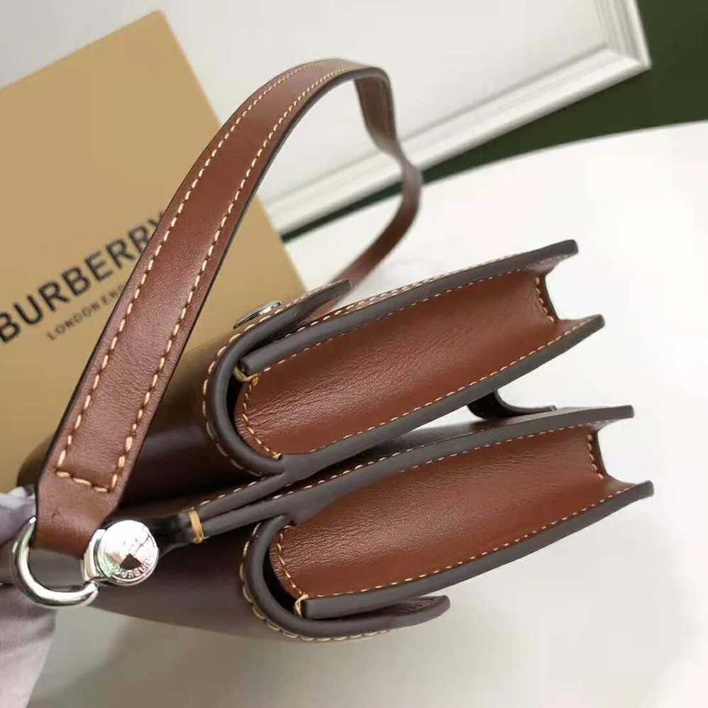 Burberry Mini Horseferry Print Title Bag with Pocket Detail for Women