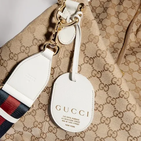 Gucci Brera Large Crossbody Bag / Sand/ Dark Brown Gold Hardware A00B49 FAFV9 9664 Gucci Brera Large Crossbody Bag / Sand/ Dark Brown Gold Hardware A00B49 FAFV9 9664
