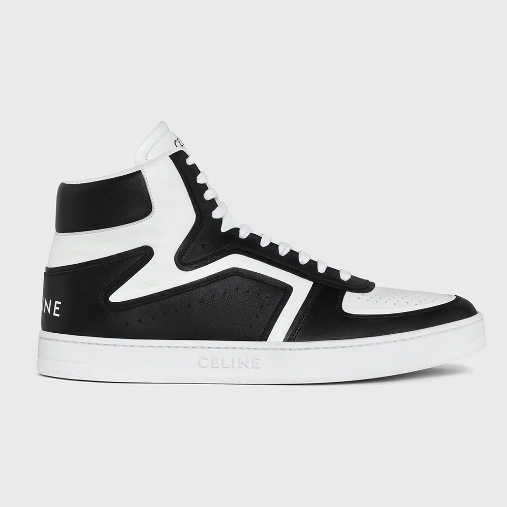 Celine Z Trainer CT-01 High Top Sneaker in Calfskin for Women in Black