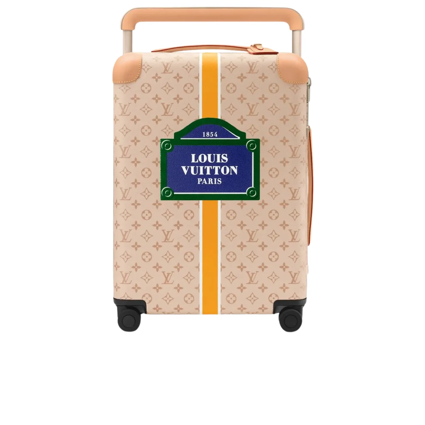 Louis Vuitton Horizon 55 Suitcase in Beige Champagne Hardware Louis Vuitton Horizon 55 Suitcase in Beige Champagne Hardware