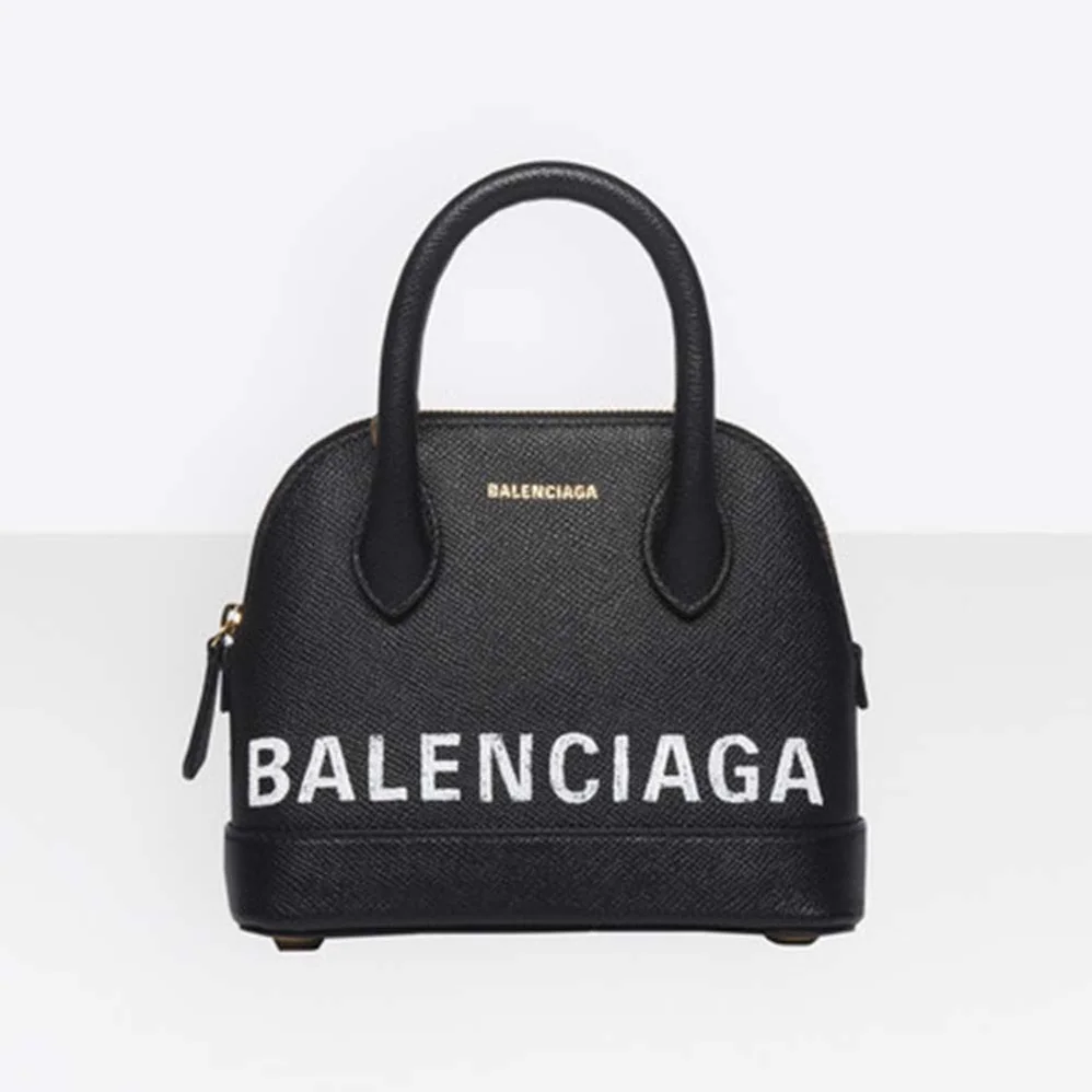 Balenciaga Ville Top Handle XXS Small Graffiti Calfskin for Women in Black Balenciaga Ville Top Handle XXS Small Graffiti Calfskin for Women in Black