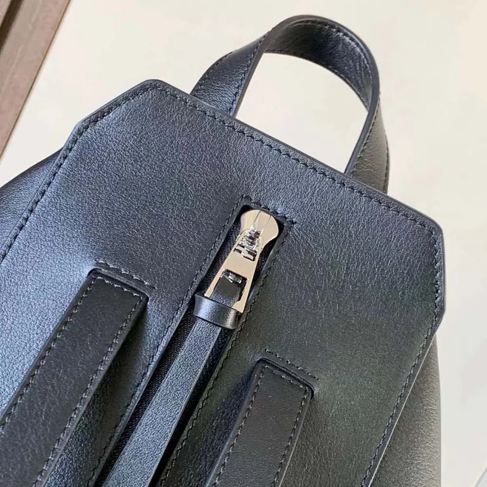 Loewe Convertible Backpack in Classic Calfskin for Men in Black