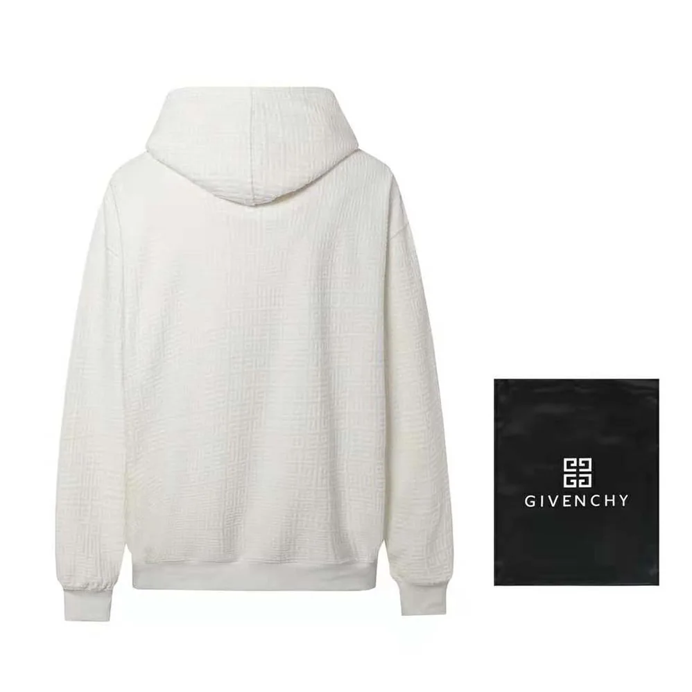 Givenchy Hoodie in 4G Cotton Towelling Jacquard for Men Givenchy Hoodie in 4G Cotton Towelling Jacquard for Men