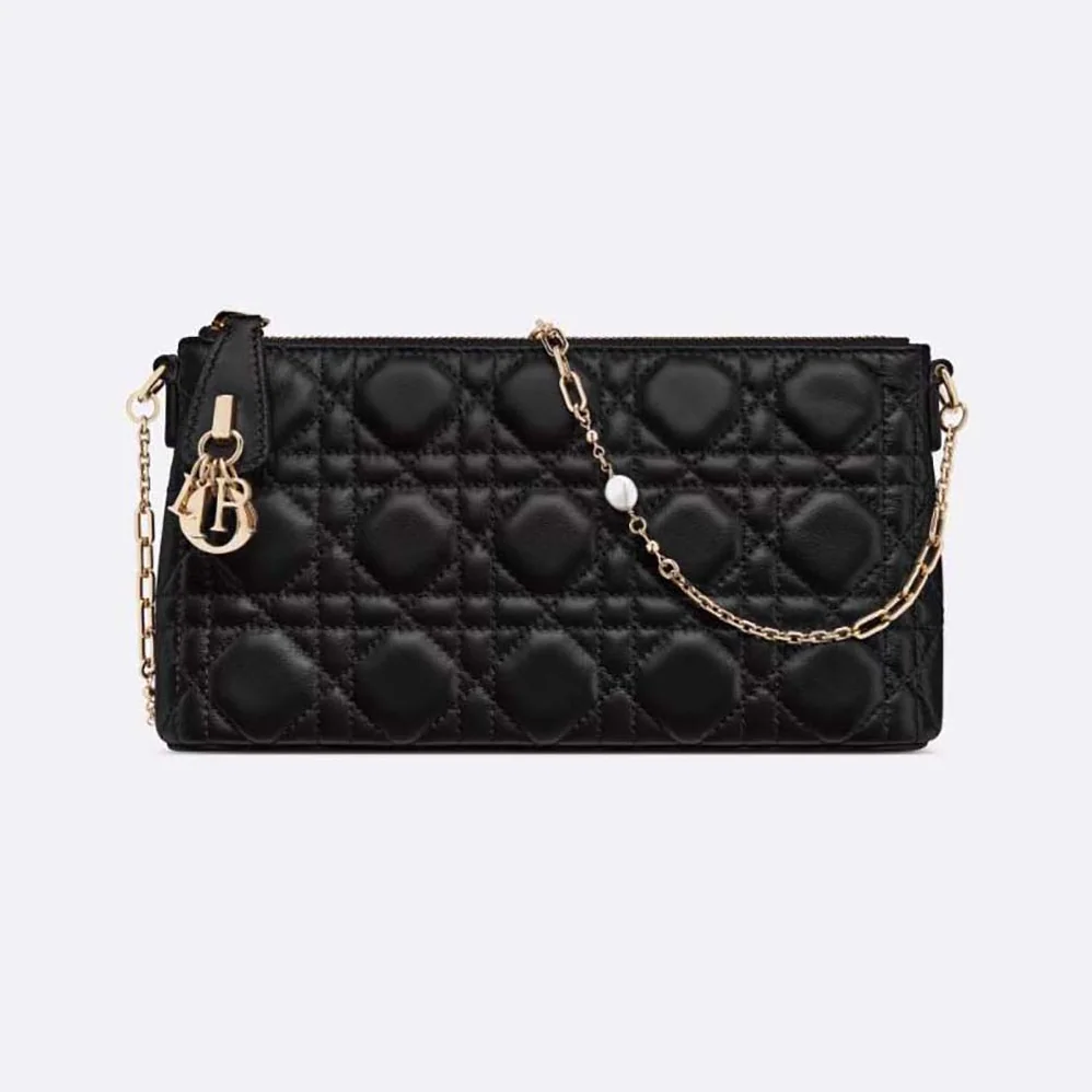 Dior Miss Dior Dior Midi Mini Bag Black Cannage Lambskin for Women Dior Miss Dior Dior Midi Mini Bag Black Cannage Lambskin for Women