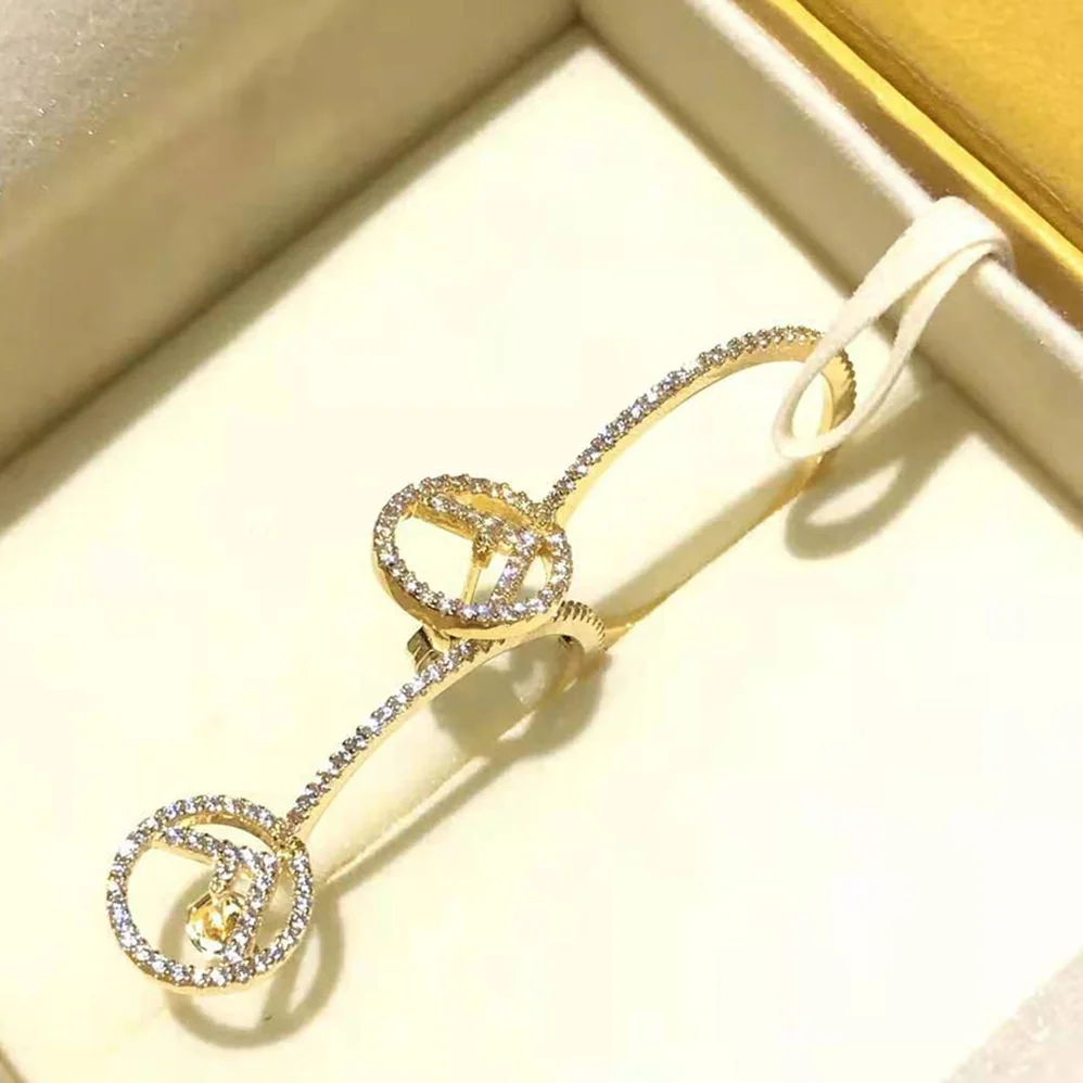 Fendi F is Fendi Earring Gold for Women in color Fendi F is Fendi Earring Gold for Women in color